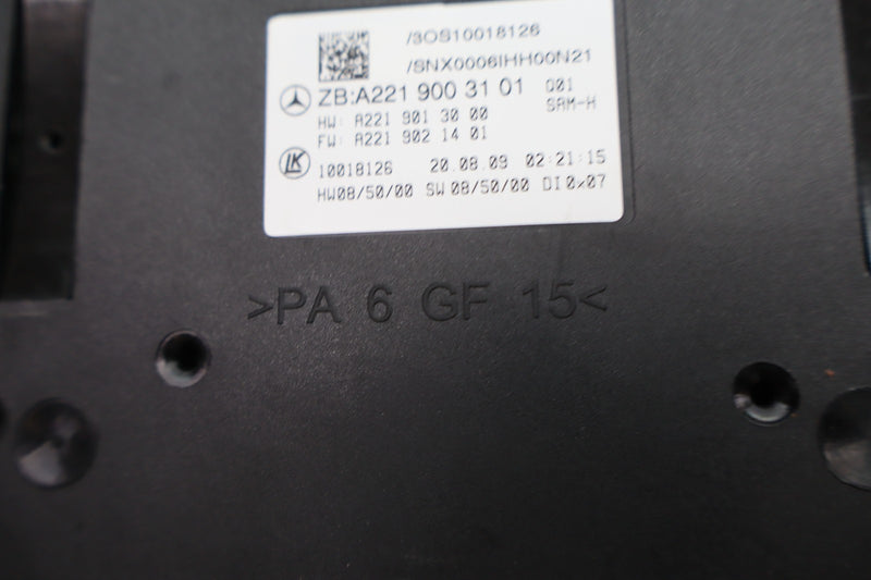 Load image into Gallery viewer, 07-14 Mercedes W221 S400 S550 CL550 Rear Trunk SAM Relay Module A2219021401  Oem
