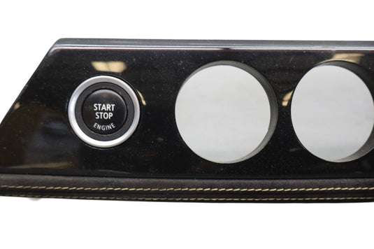 09-16 BMW E89 Z4 Front Right Side Dash Wood Trim Panel W/ Start Stop Switch Oem