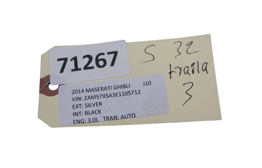 14-22 Maserati Ghibli M157 Front Right Side Interior Door Panel 105804313C Oem