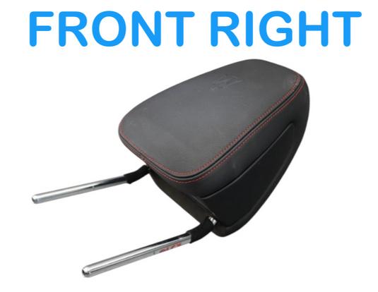17-22 Maserati Ghibli M157 Front Right Seat Headrest Head Rest 673009481 OEM