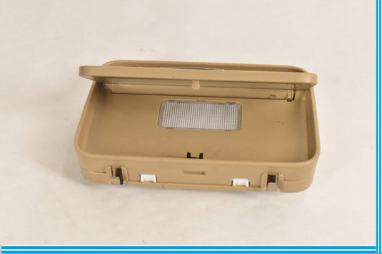 10-13 Mercedes W221 S450 S550 Rear Overhead Vanity Mirror Brown 2218101817 OEM
