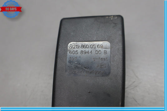 06-11 Mercedes W219 CLS550 Rear Left Driver Side Seat Belt Seatbelt Buckle Oem