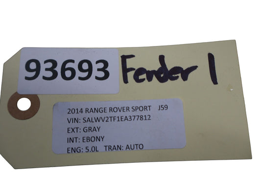 14-17 LR Range Rover Sport L494 Front Left Driver Side Fender Panel Oem