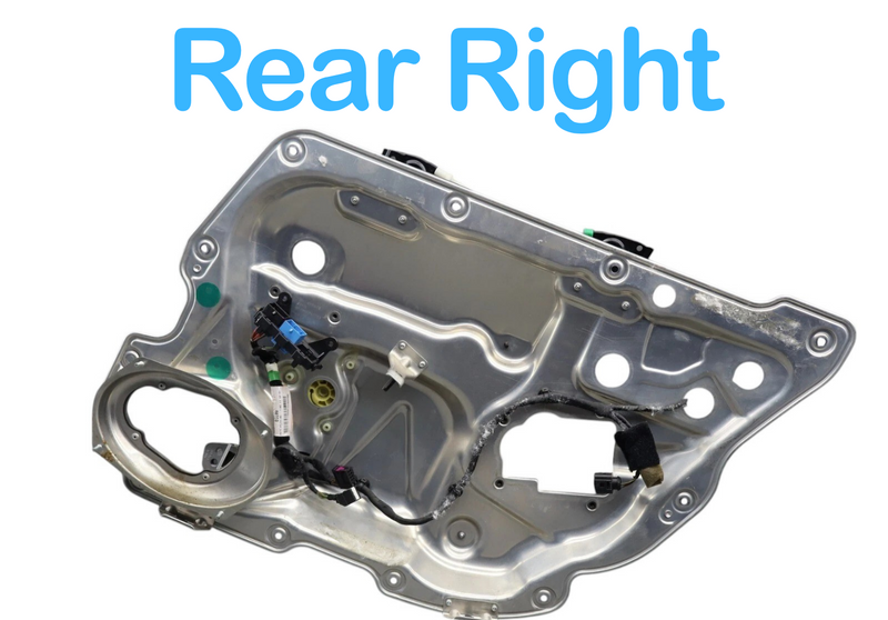 Load image into Gallery viewer, 06-13 Bentley Continental Flying Spur Rear Right Side Door Window Regulator Oem
