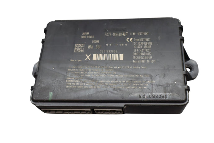 16-20 Jaguar XE Anti-Theft Keyless Entry Control Module FK7219H440AF Oem