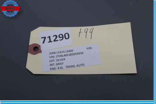 07-17 Lexus LS460 LS600h Right Side Under Dash Dashboard Trim Panel Cover Oem
