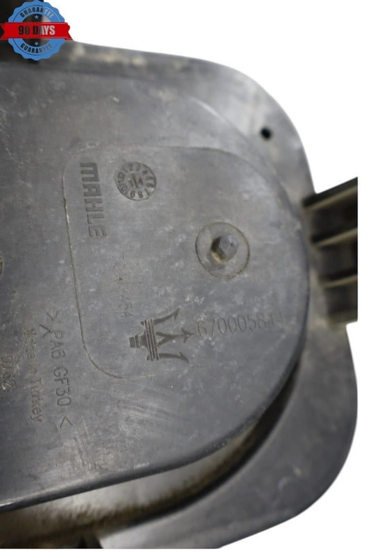 14-21 Maserati Ghibli Left Side Engine Air Cleaner Housing Filter Box Black OEM