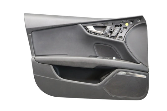 12-17 Audi A7 Quattro Front Left Driver Side Interior Door Cover Panel Trim Oem