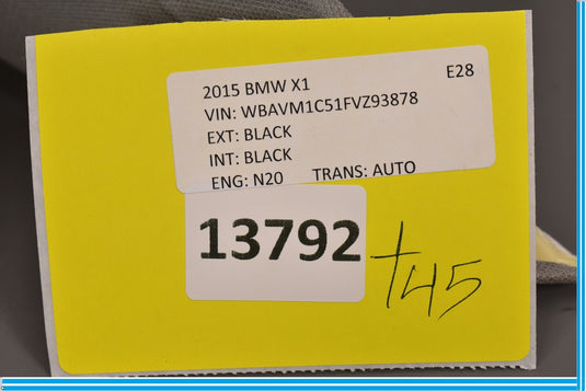 12-15 BMW E84 X1 Front Left Driver Side A Pillar Trim Cover Panel Oem