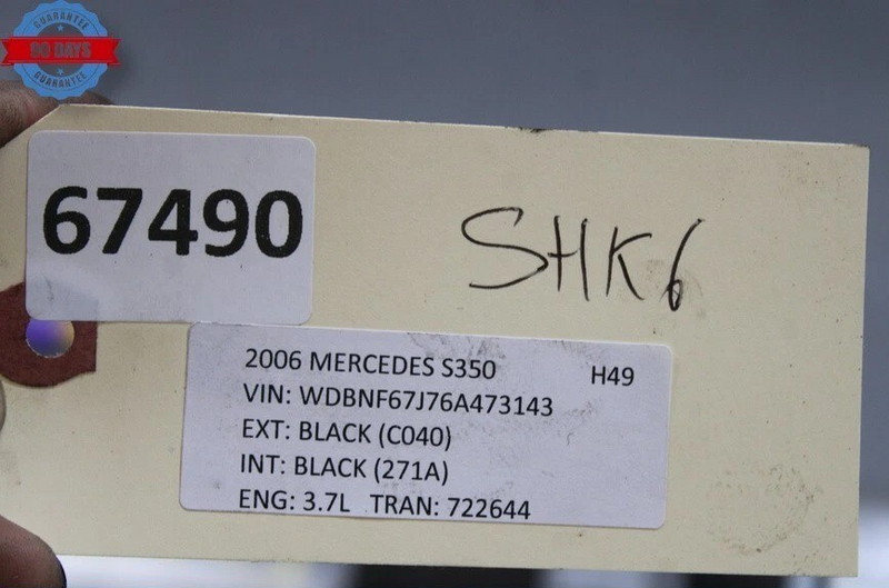 Load image into Gallery viewer, 00-06 Mercedes S350 S500 Rear Right Side Air Airmatic Shock Absorber Strut Oem
