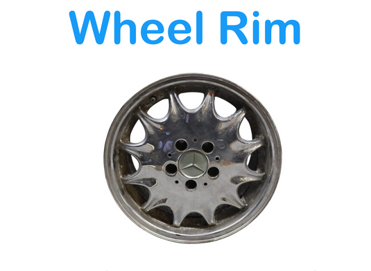 90-02 Mercedes R129 300SL SL320 SL500 Wheel Rim Disc Silver 8Jx16 R16 Oem