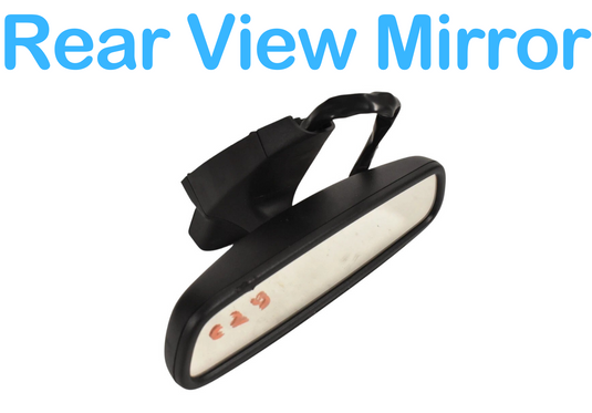 03-13  Maserati Quattroporte M139 Interior Rear View Mirror Black 67882100 Oem