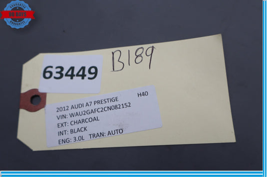 12-18 Audi A7 Quattro RS7 Front Left Door Panel Seat Memory Switch 4G8959769 Oem