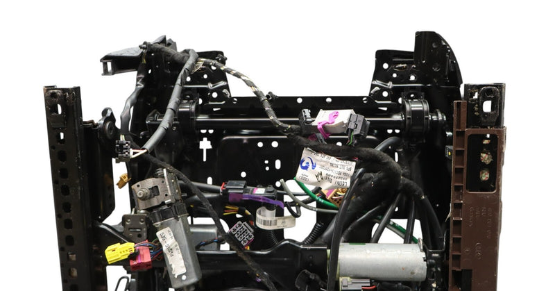 Load image into Gallery viewer, 11-18 Audi A8 A8L Quattro Front Right Side Lower Seat Track Frame W/ Motor OEM
