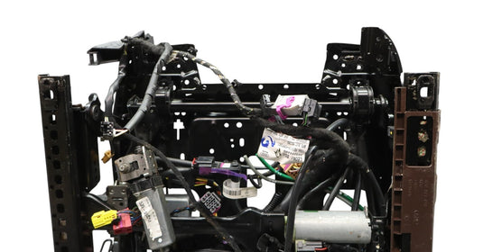 11-18 Audi A8 A8L Quattro Front Right Side Lower Seat Track Frame W/ Motor OEM