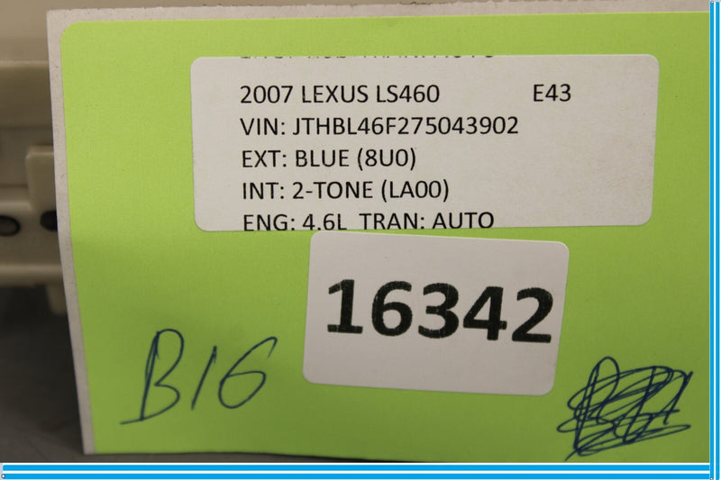 Load image into Gallery viewer, 07-09 Lexus LS460 Rear Trunk Fuse Relay Junction Box Module 8267050120 Oem
