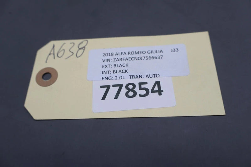 Load image into Gallery viewer, 17-22 Alfa Romeo Giulia Front Left Driver Side Sun Visor Sunvisor Oem
