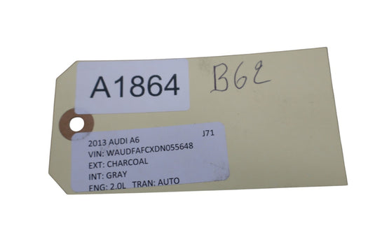 12-18 Audi A6 A7 S6 Rear Left Door Inside Panel Handle Bezel Trim 4G0867419D Oem