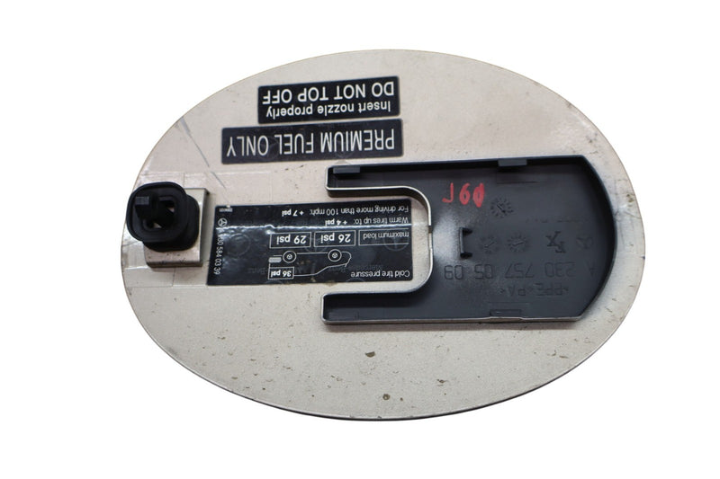 Load image into Gallery viewer, 03-12 Mercedes R230 SL500 SL55 Fuel Filler Gas Tank Door Flap Lid White Oem
