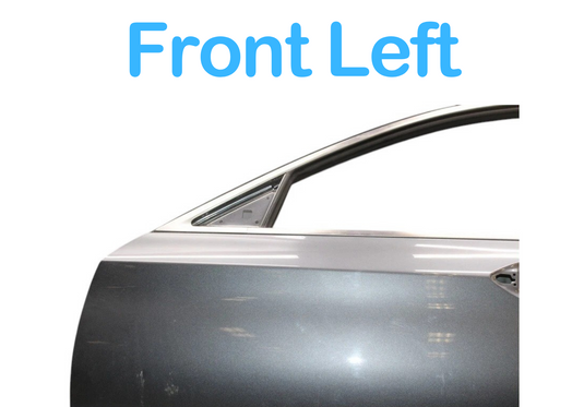 15-16 Hyundai Genesis Front Left Driver Side Door Shell Cover Panel Assembly Oem