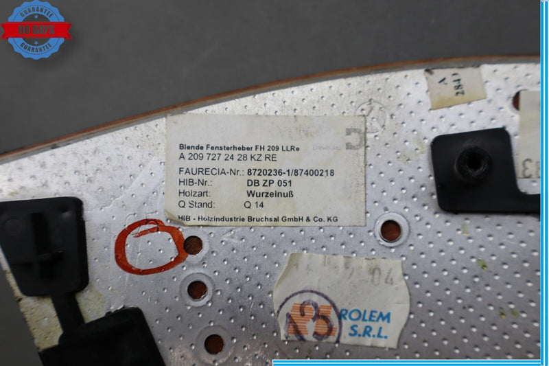 Load image into Gallery viewer, 03-09 Mercedes CLK320 CLK500 W209 Right Door Master Window Switch Bezel Trim Oem
