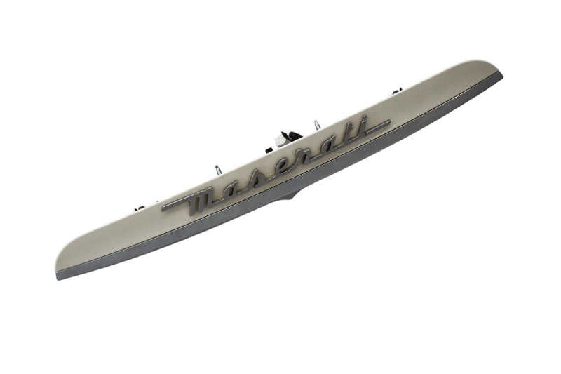 Load image into Gallery viewer, 14-17 Maserati Ghibli Rear Trunk License Plate Light Cover Trim 670010759 OEM
