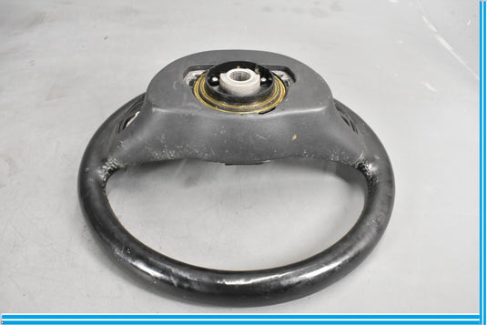 10-18 Jaguar XJ XJL X351 Steering Wheel Handle Black Leather Oem