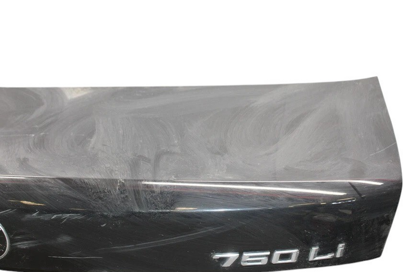 Load image into Gallery viewer, 09-15 BMW 750Li F01 F02 Rear Trunk Lid Shell Tail Gate Boot Cover Black Oem
