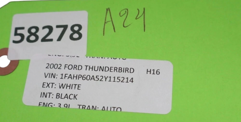 Load image into Gallery viewer, 02-05 Ford Thunderbird Convertible Left Side Door Audio Speaker XW7F18808CA Oem
