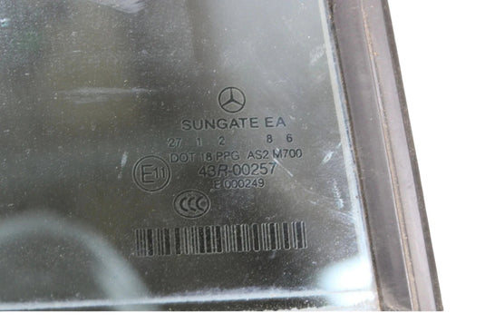 07-13 Mercedes S550 S400 W221 Rear Right Door Quarter Window Auto Glass Oem