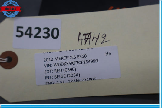 2012 Mercedes E350 Real-time Anti Theft GPS Tracker Locator Device Oem