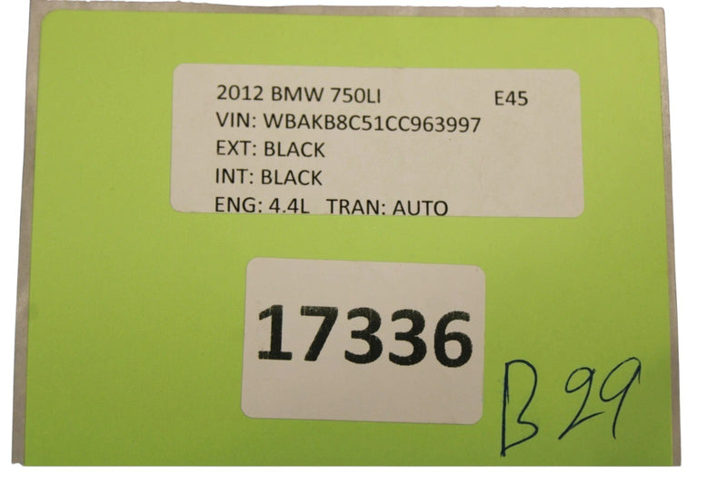 Load image into Gallery viewer, 09-15 BMW 750i 750Li Front Left Driver Side Seat Belt Seatbelt Buckle OEM
