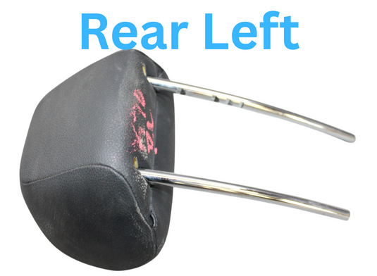 08-14 Mercedes W204 C350 C250 Rear Left Seat Headrest Head Rest Black Oem