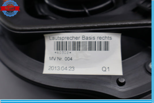 10-17 Mercedes W207 E350 E550 Front Right Passenger Door Audio Sound Speaker Oem