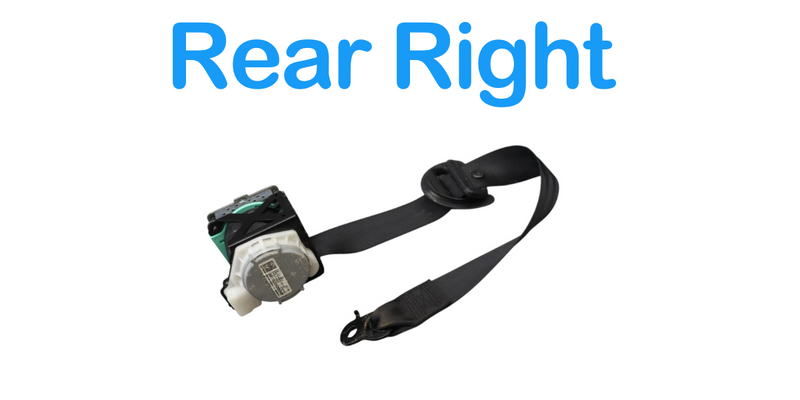 Load image into Gallery viewer, 11-14 Volkswagen VW Touareg Rear Right Passenger Side Seat Belt Retractor Oem
