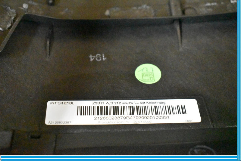 Load image into Gallery viewer, 10-13 Mercedes W212 E350 E400 E550 Dashboard Dash Board Panel 2126802387 OEM
