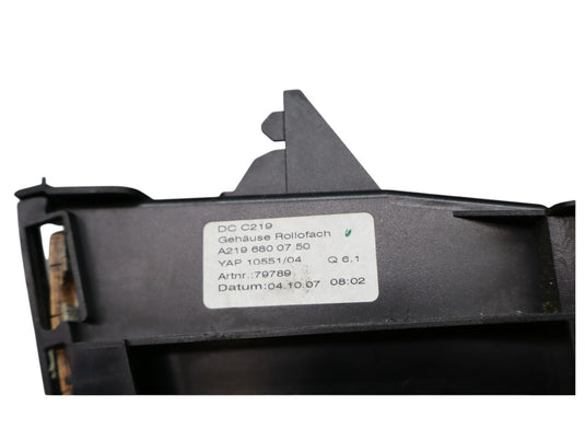 06-11 Mercedes W219 CLS550 CLS500 Rear Center Console Armrest Arm Rest Oem