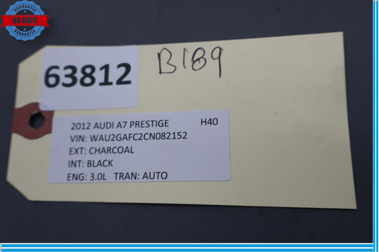 08-18 Audi A6 A7 Quattro Rear Left Driver Side Keyless Entry Control Module Oem