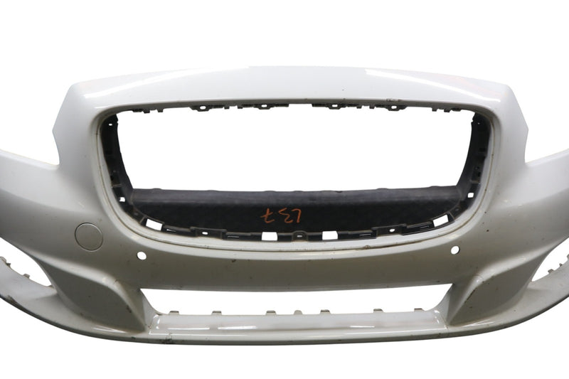 Load image into Gallery viewer, 10-15 Jaguar X351 XJ XJL XJR Front Bumper Cover Panel Assembly White Oem
