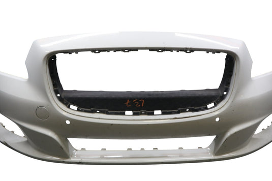 10-15 Jaguar X351 XJ XJL XJR Front Bumper Cover Panel Assembly White Oem