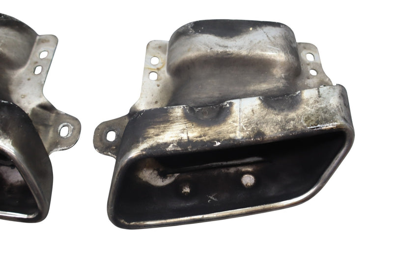 Load image into Gallery viewer, 07-19 Mercedes X164 GL450 Rear Left &amp; Right Bumper Exhaust Muffler Tips Oem
