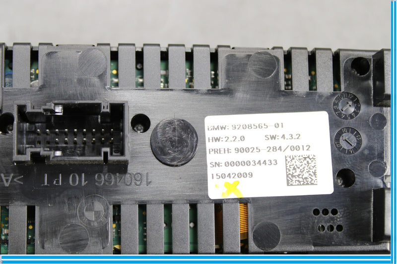 Load image into Gallery viewer, 09-15 BMW 750Li F01 F02 Rear Heater A/c Climate Control Switch Panel Heated Oem
