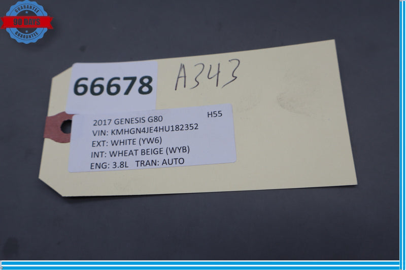Load image into Gallery viewer, 17-20 Hyundai Genesis Front Left Driver Side Seat Hinge Cover Trim Oem

