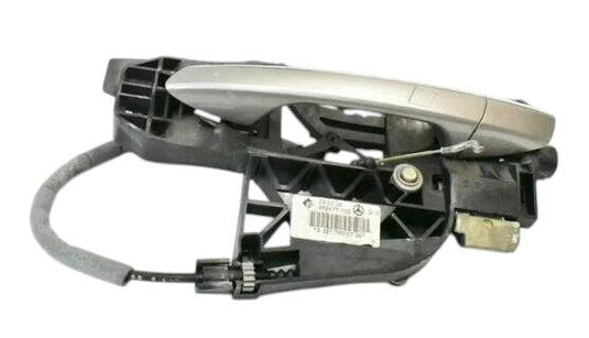 07-13 Mercedes W221 S550 S400 Rear Left Side Exterior Door Handle Keyless Go Oem