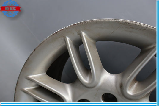 97-06 Jaguar X100 XK8 XKR Impeller 9 x 18 Rear Wheel Rim Silver MJE6118BA Oem