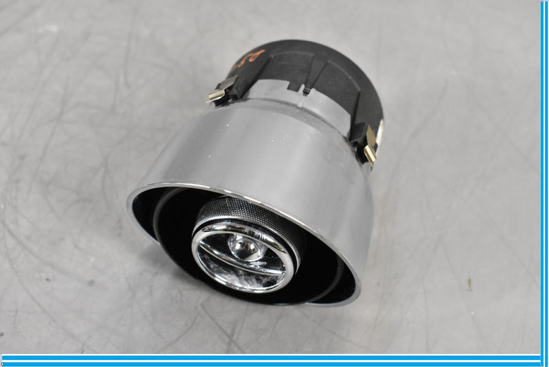 Load image into Gallery viewer, 10-15 Jaguar XJ XJL X351 Front Center Dash Vent Chrome Middle AC Heat Round Oem
