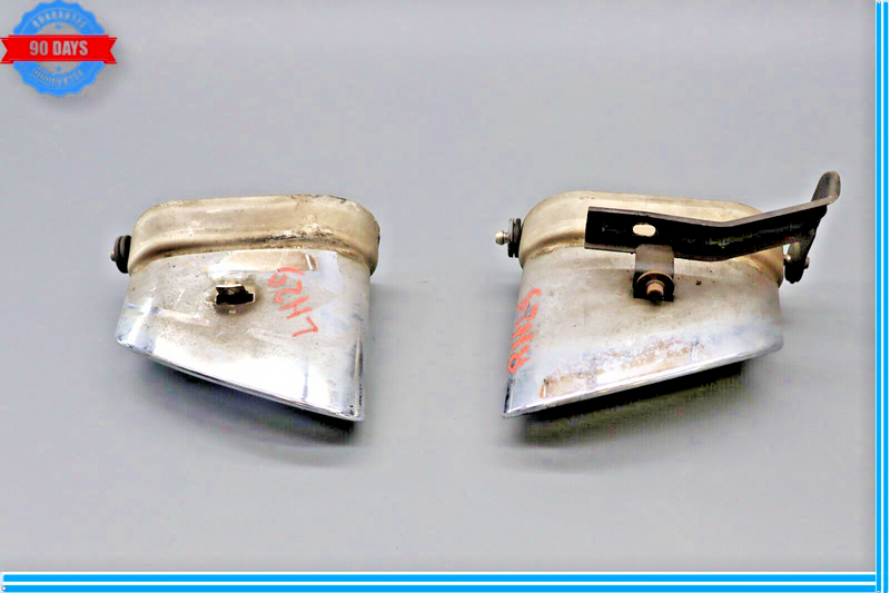 Load image into Gallery viewer, 03-12 Bentley Continental GT GTC Exhaust Muffler Tips Left and Right Set Oem
