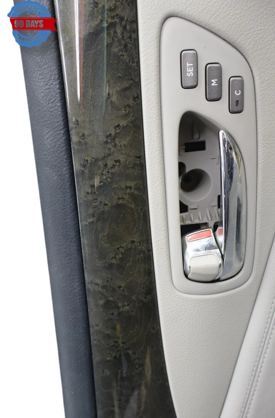 07-09 Lexus LS460 Rear Left Driver Side Interior Door Panel Trim 6764050881 Oem