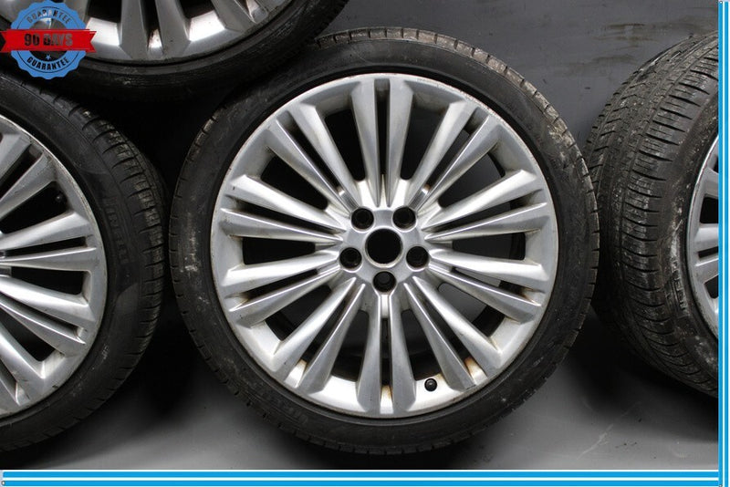 Load image into Gallery viewer, 07-15 Jaguar X150 XK XF XKR R19 19" Rear Wheel Rim Silver Set of 4 Oem
