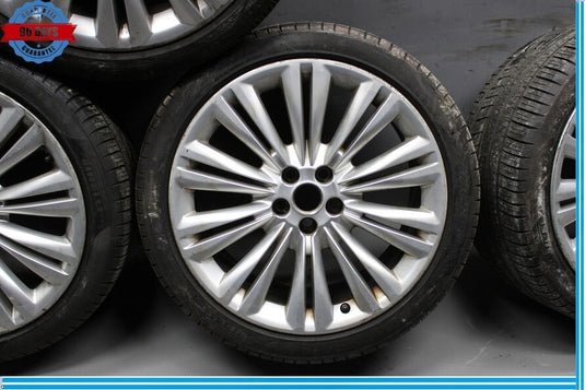 07-15 Jaguar X150 XK XF XKR R19 19" Rear Wheel Rim Silver Set of 4 Oem